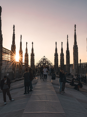 terraza de milan catedral